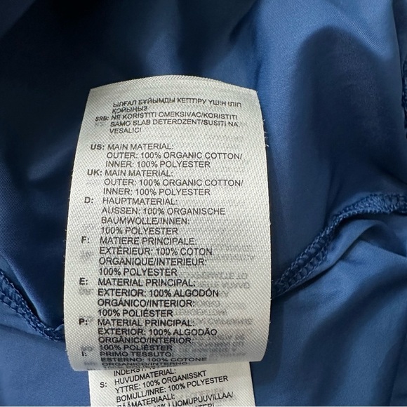 Stella McCartney x Adidas Sweatshirt Vest Blue Size Medium - Picture 6 of 8